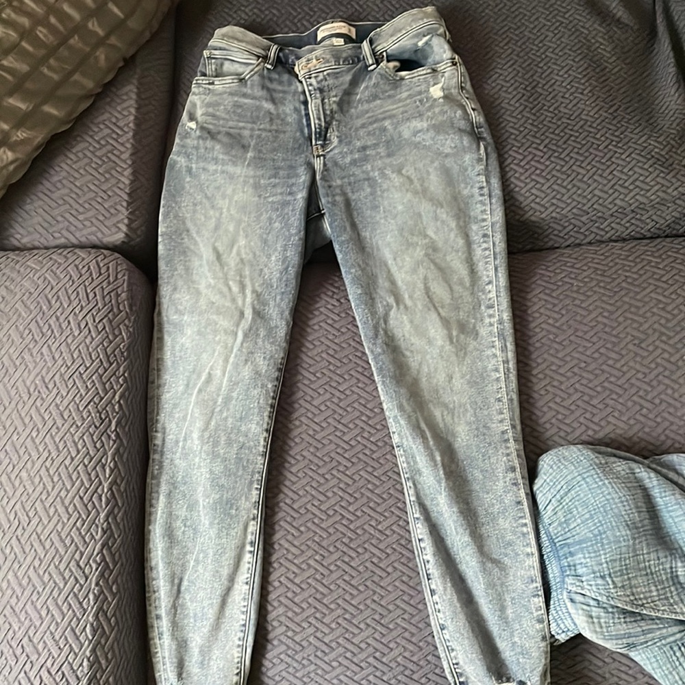 Abercrombie curve love jeans